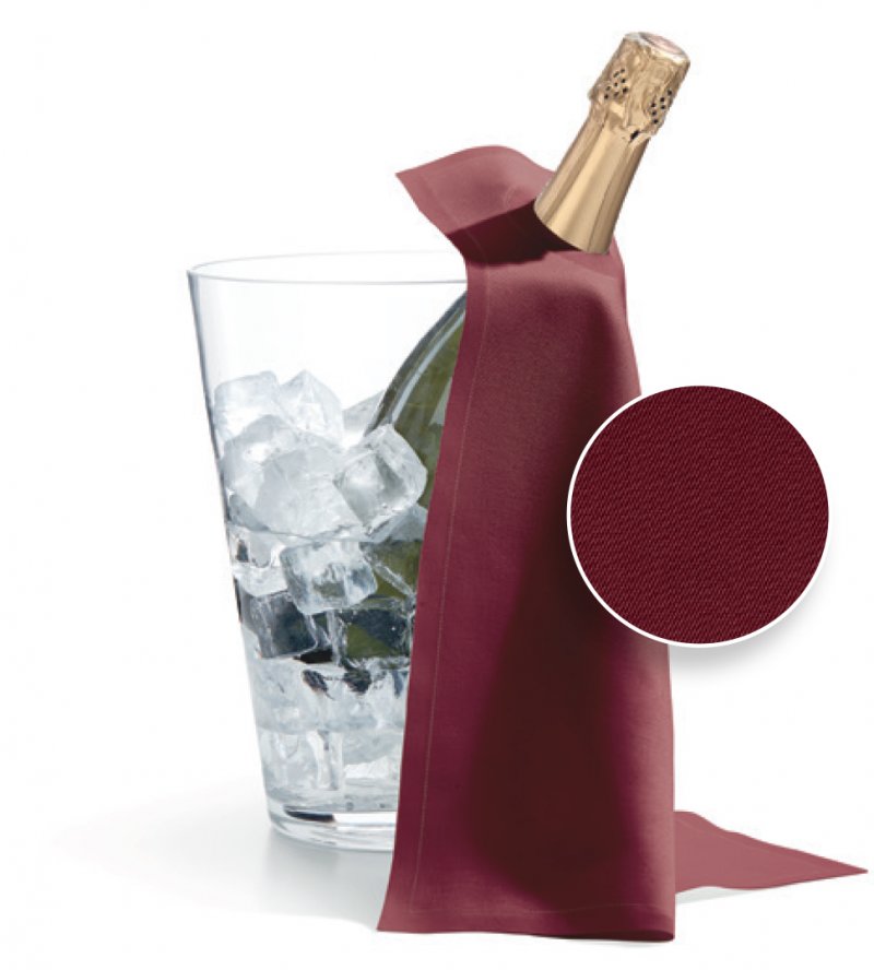 Кърпа за бутилка - 40/40см - LUX Бордо  Roll drap